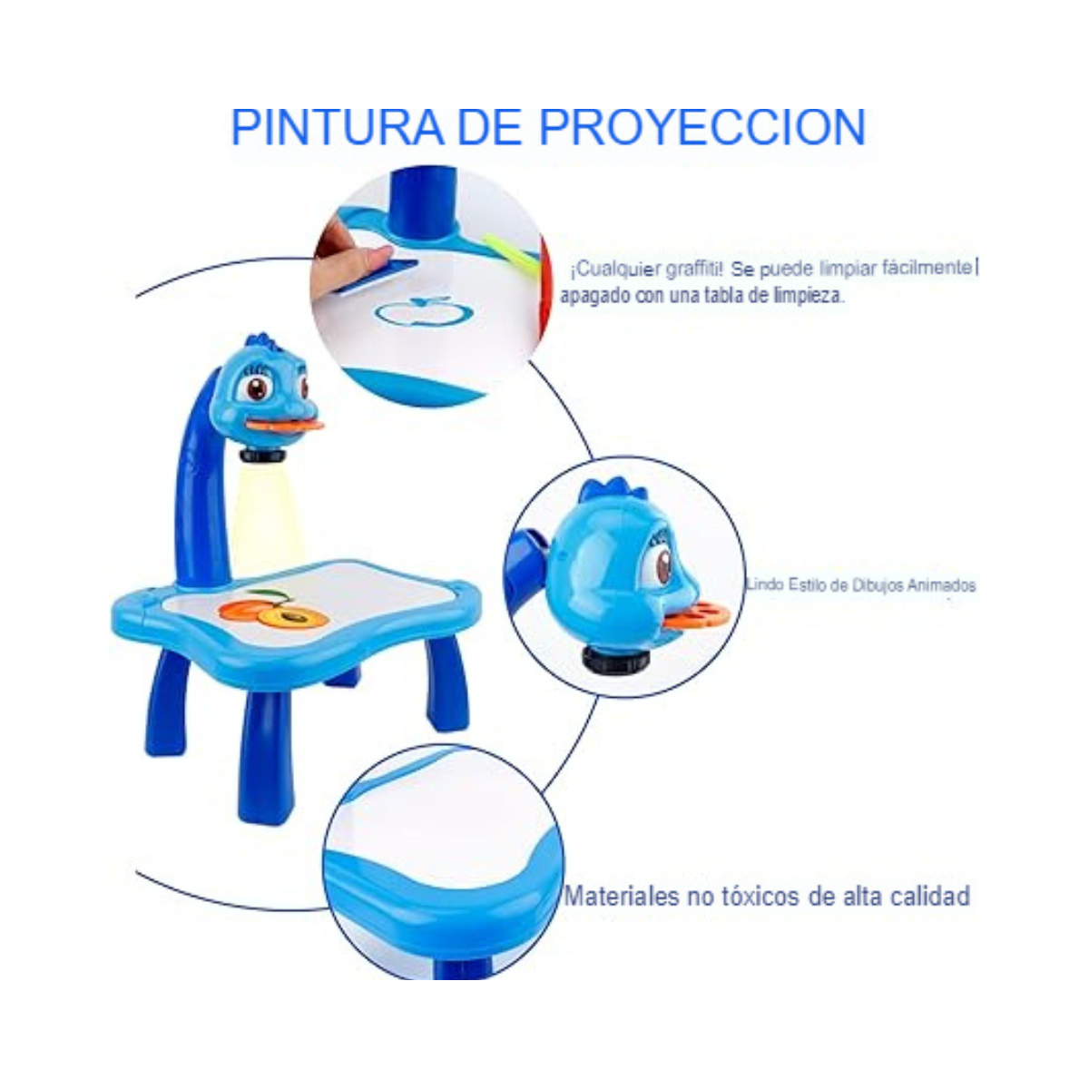 Escritorio con proyector