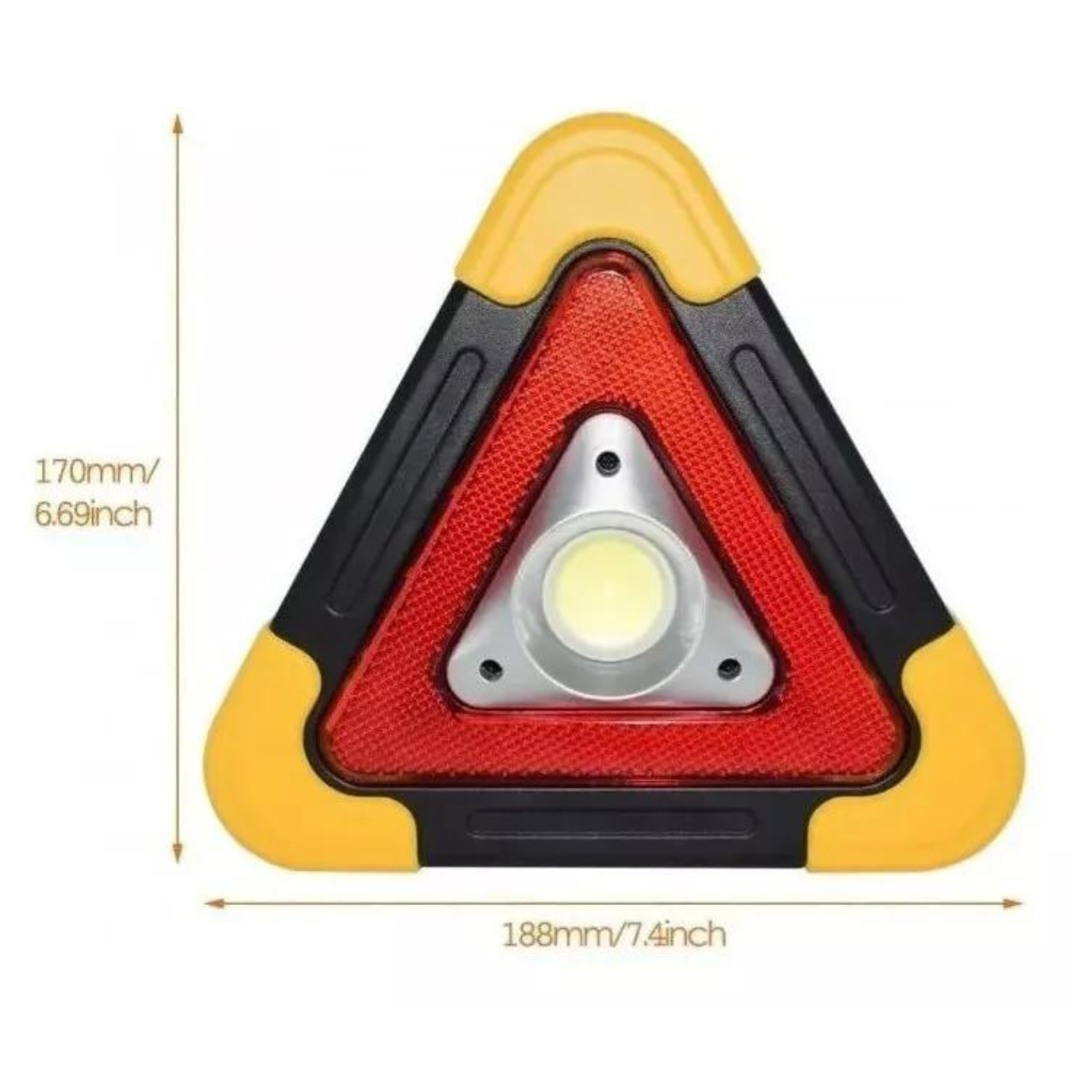 Linterna LED Triángulo Seguridad