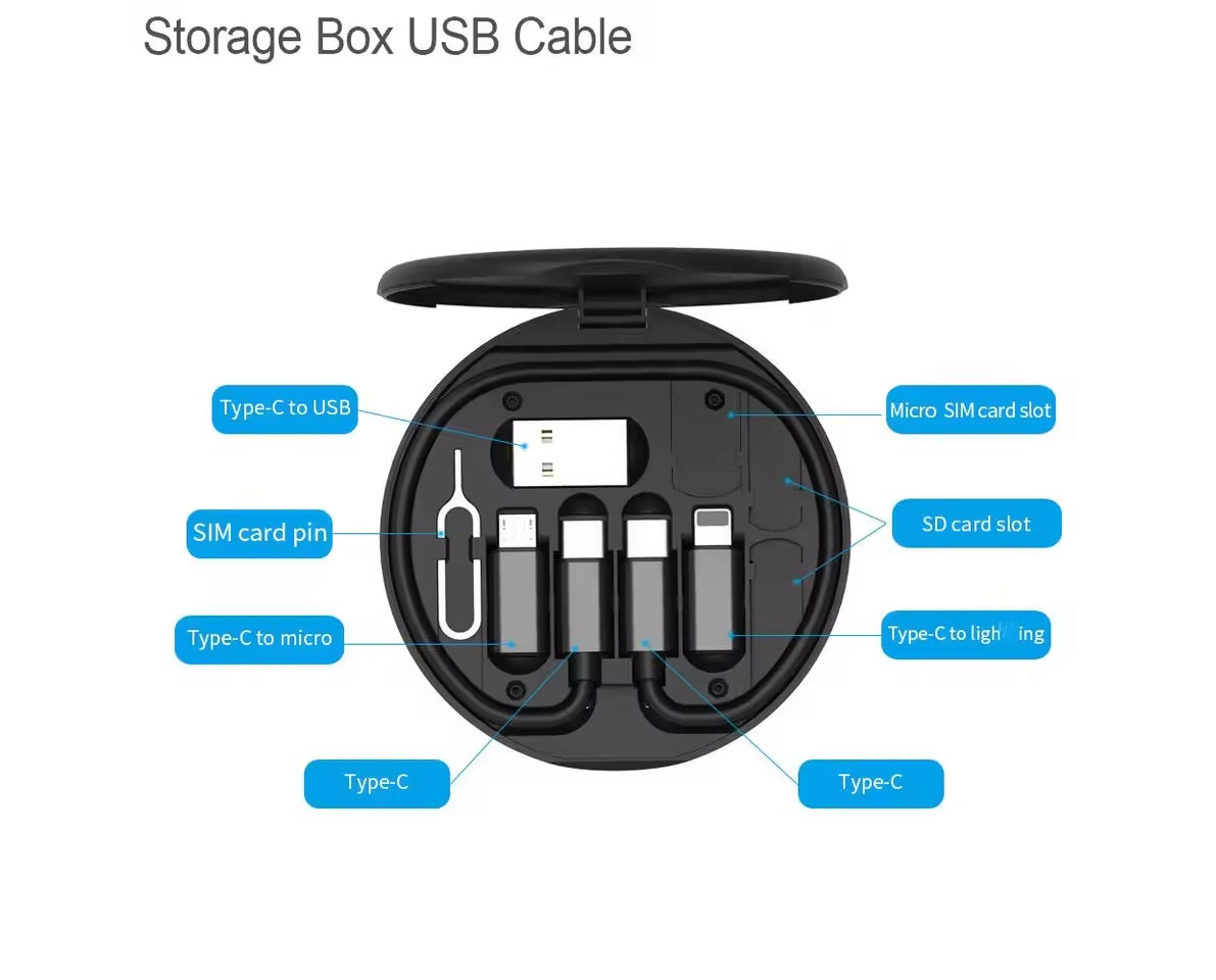 kit de cables de carga rapida