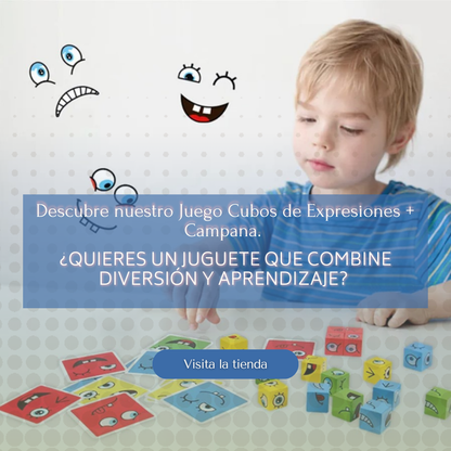 Juego Cubos De Expresiones Campana