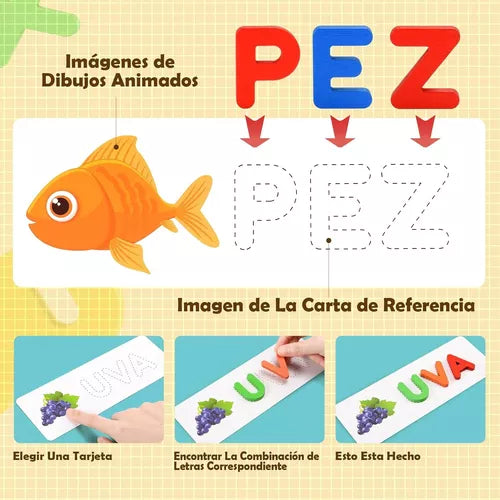 Juego De Palabras Infantil Deletreo