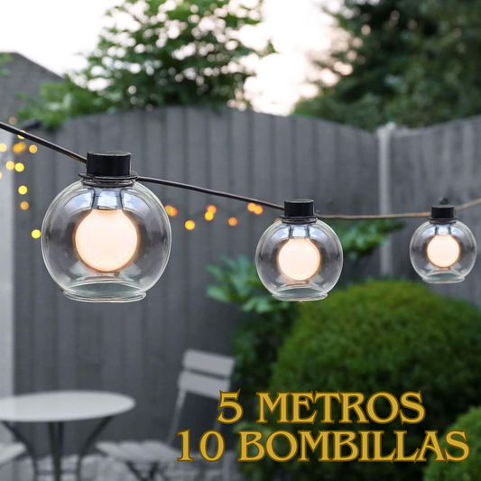 Guirnalda Luces LED Solar 5 Mts